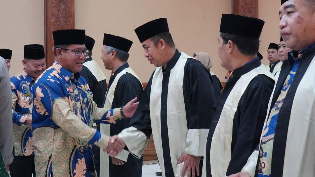 Pj Bupati Sanggau Lantik 41 Dewan Hakim MTQ Ke 31 Tingkat Kabupaten