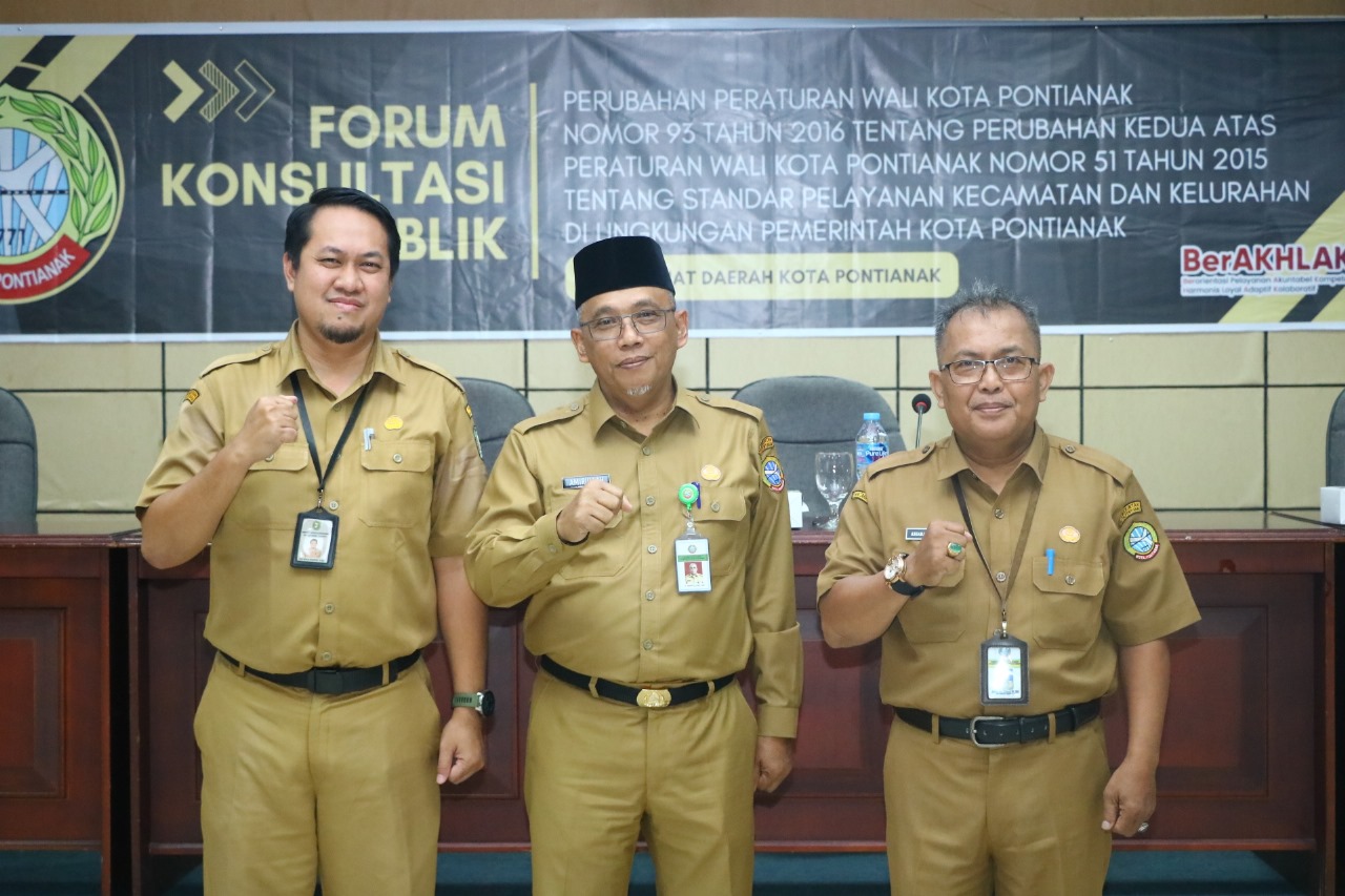 Forum Konsultasi Publik, Langkah Penting Menuju Pemerintahan Inklusif di Pontianak