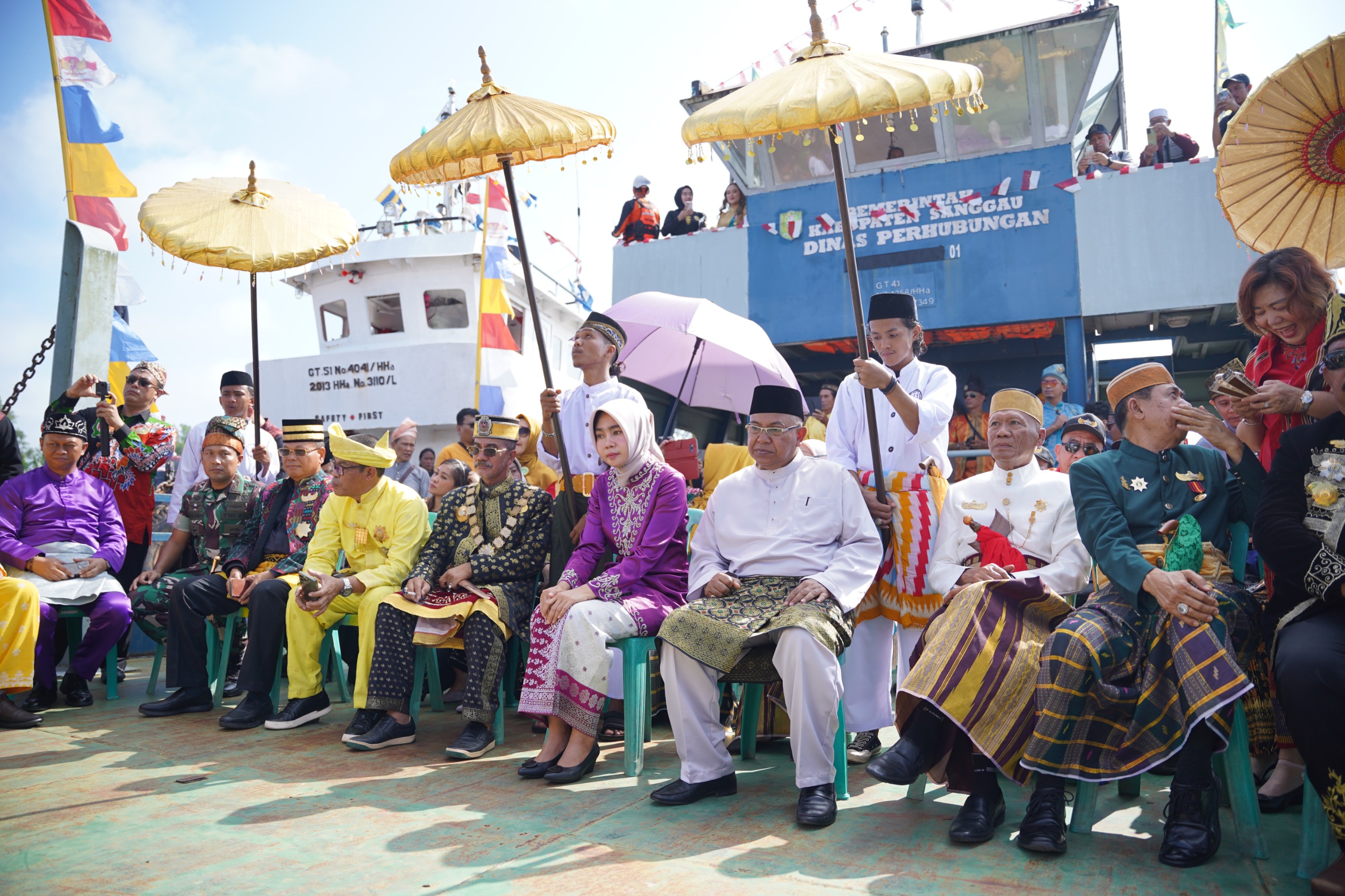 Hadiri Festival Budaya Mande Bedel Keraja dan Perang Ketupat, Ini Harapan Pj Sekda Sanggau