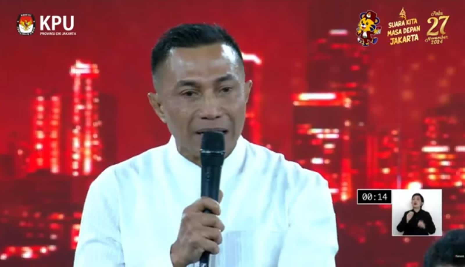 Dharma Pongrekun: Mau Elektabilitas Nol Juga Ngak Apa