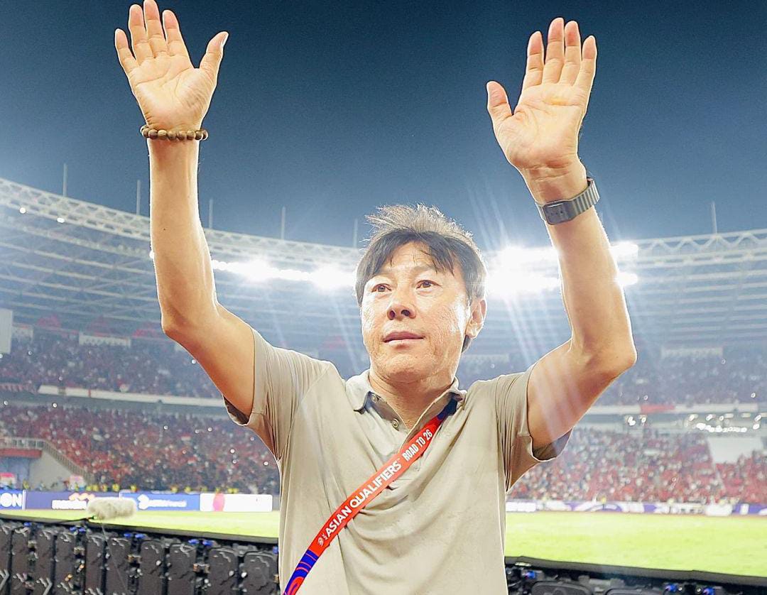 Tak Pusingkan Rekor Pertemuan, Shin Tae-Yong: Lebih Baik Fokus ke Permainan