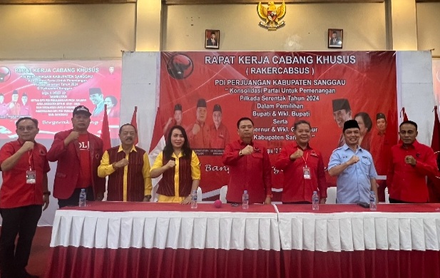 Bidik Target Menang 70 Persen, Norsan Krisantus Konsolidasi Politik di Sanggau