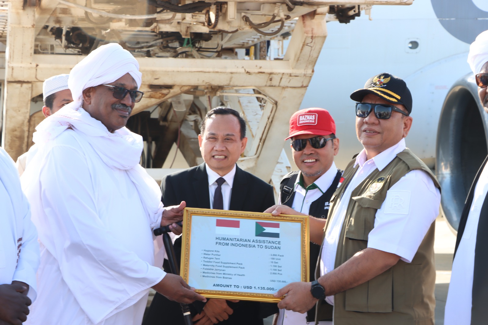 Bantuan Kemanusiaan Pemerintah Indonesia Tahap Kedua Tiba di Port Sudan