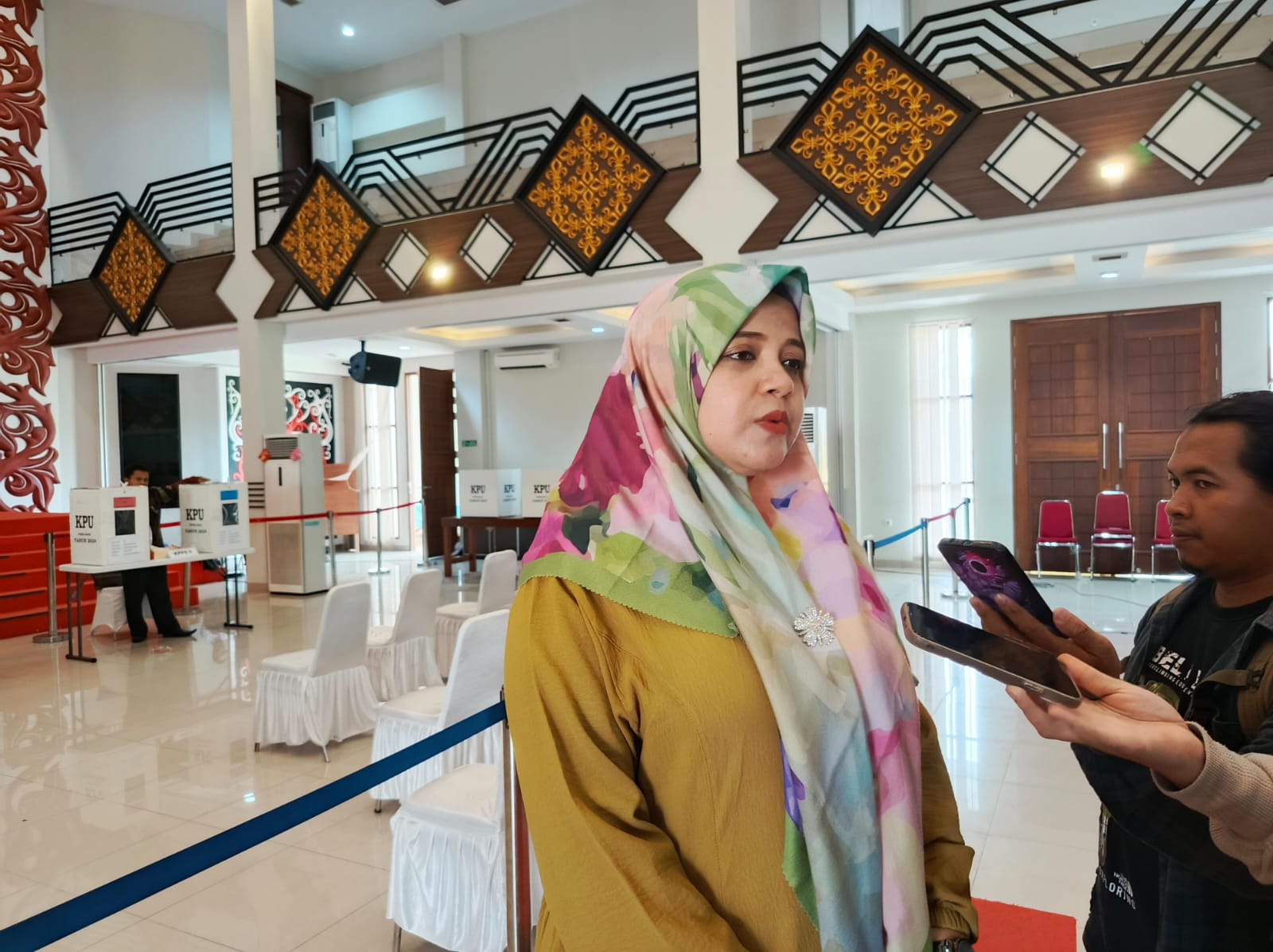 KPU Kalbar Simulasi Pemungutan dan Penghitungan Suara Pilgub dan Pilwako