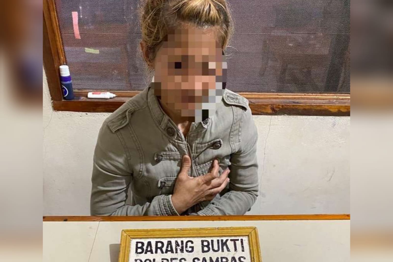 Polisi Tangkap Pengedar Sabu di Sambas