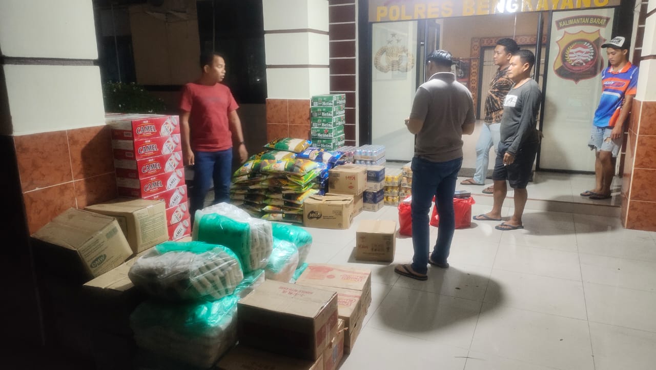 Polres Bengkayang Gagalkan Penyelundupan Miras dan Rokok Ilegal dari Malaysia