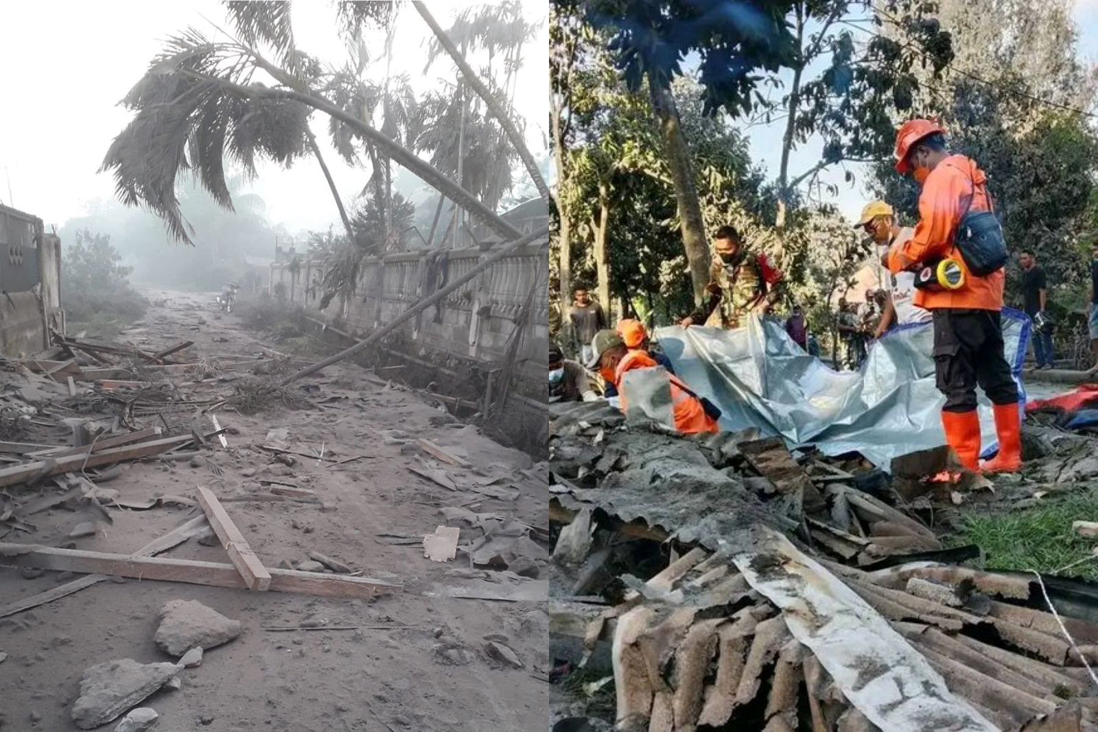 Ratusan Rumah Rusak, Ribuan Warga Mengungsi Akibat Erupsi Gunung Lewotobi Laki-laki