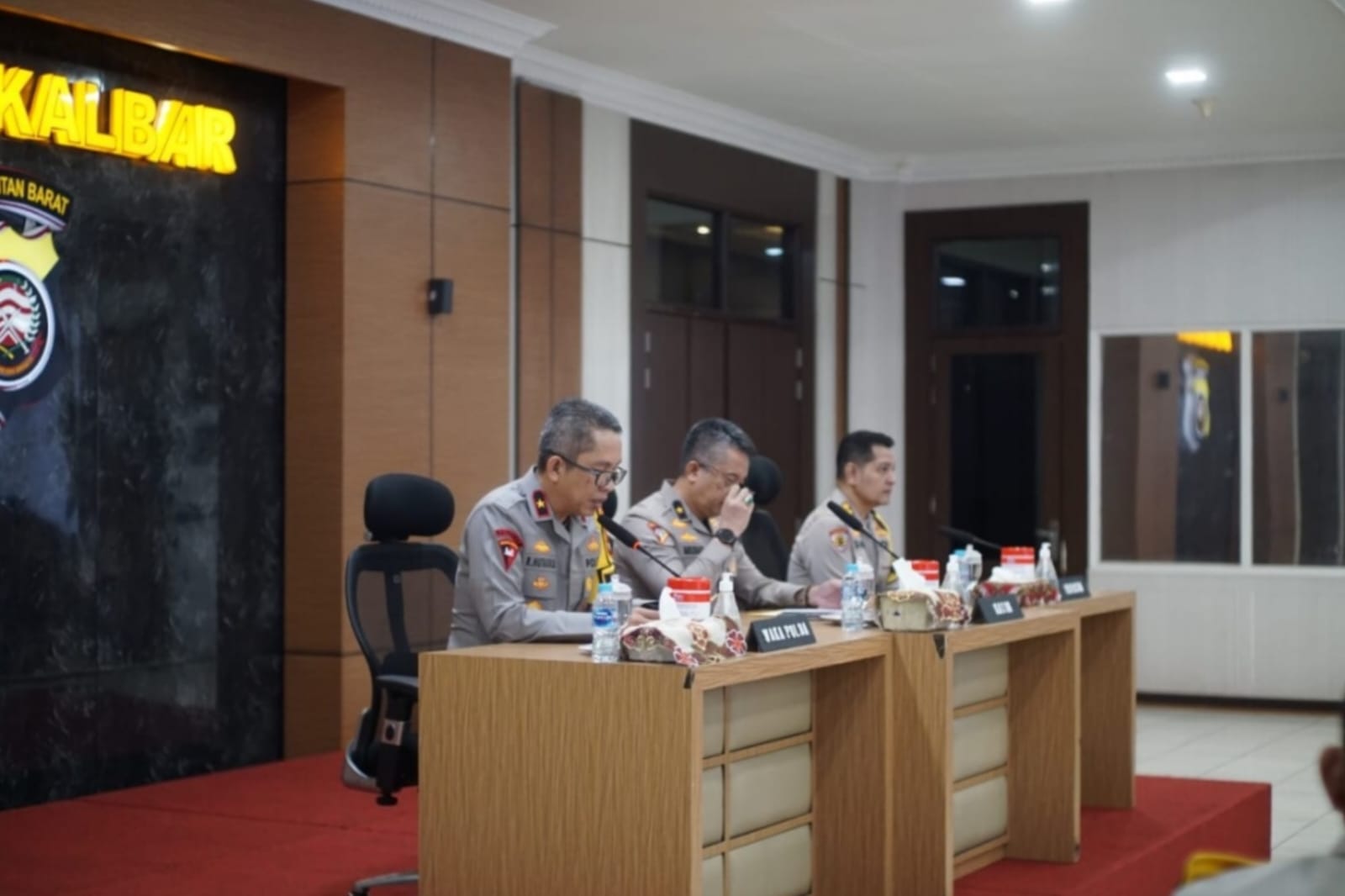 Wakapolda Kalbar Pimpin Supervisi Pengendalian Anggaran untuk Operasi Mantap Brata Kapuas 2023 dan Mantap Praja Kapuas 2024