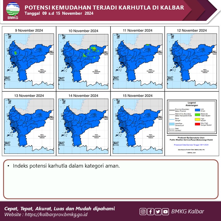 Satu Titik Hotspot Terdeteksi di Sintang