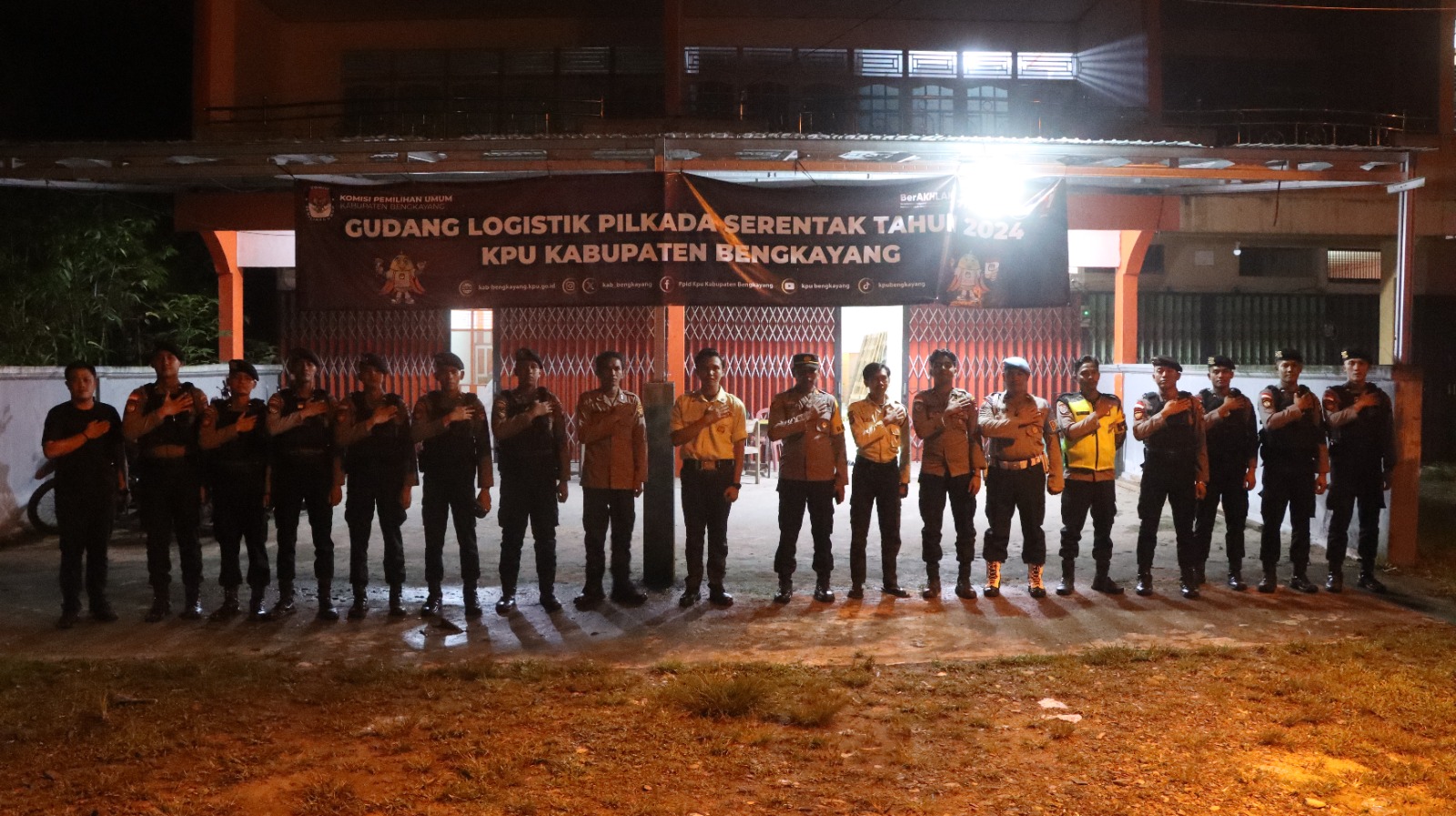 Polres Bengkayang Gelar Patroli Jaga Kondusifitas Jelang Pilkada Serentak 2024
