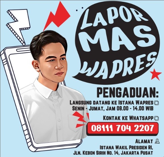 Wakil Presiden Buka Posko Pengaduan "Lapor Mas Wapres"