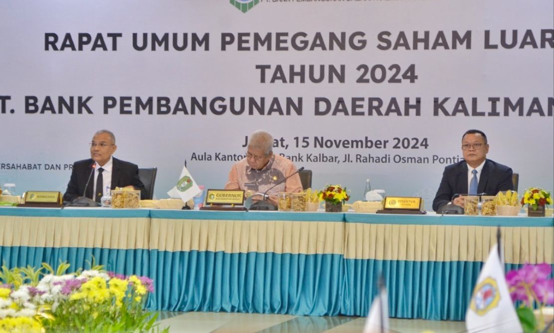 Gantikan Didi Haryono, Eddy Suratman Jabat Komisaris Utama Bank Kalbar