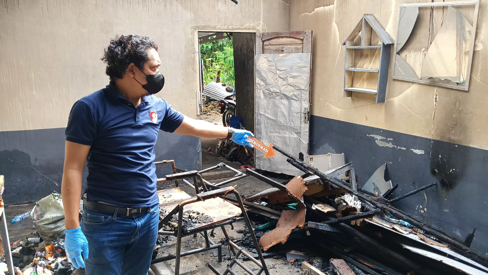 Dua Kios di Kubu Raya Ludes Terbakar