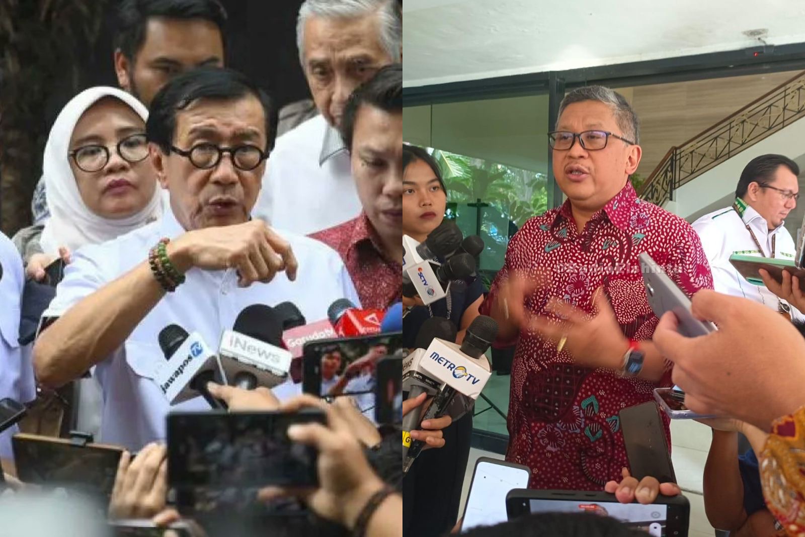 KPK Cegah Eks Menkumham Yasonna Laoly ke Luar Negeri, Hasto Kristiyanto Terjerat Dua Kasus