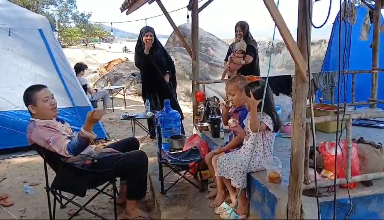 Liburan Akhir Tahun ala Borneo Camping Family