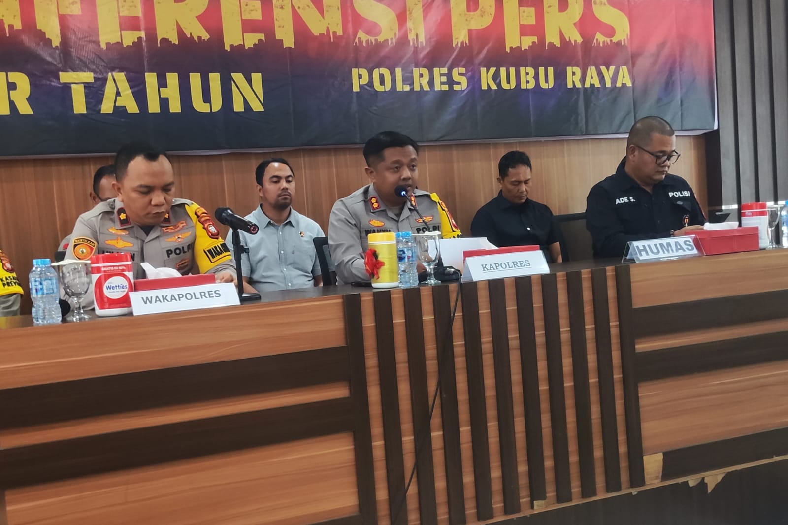 Polres Kubu Raya Tangani 197 Kasus Sepanjang 2024