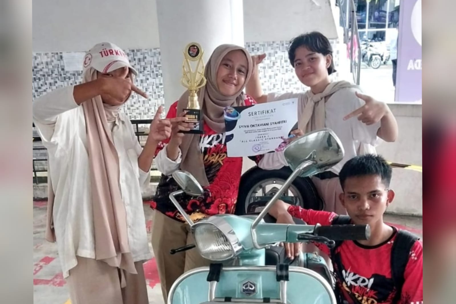 HUT SMK SMTI Pontianak Ke-57: Meriahkan dengan Open Tournament Motor Roda Dua All Classic