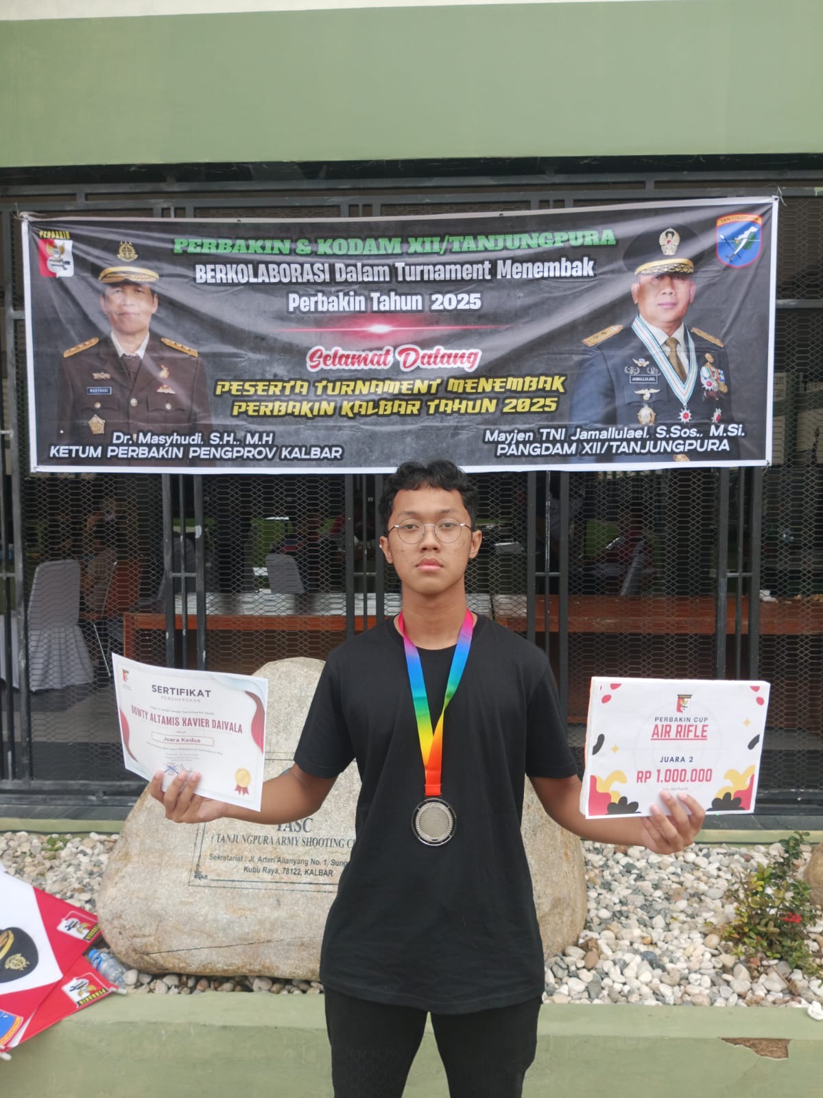Duduki Podium Kedua Kejuaraan Menembak Perbakin Cup 2025, Dowty: Harapan Selanjutnya Wakilkan Kalimantan Barat