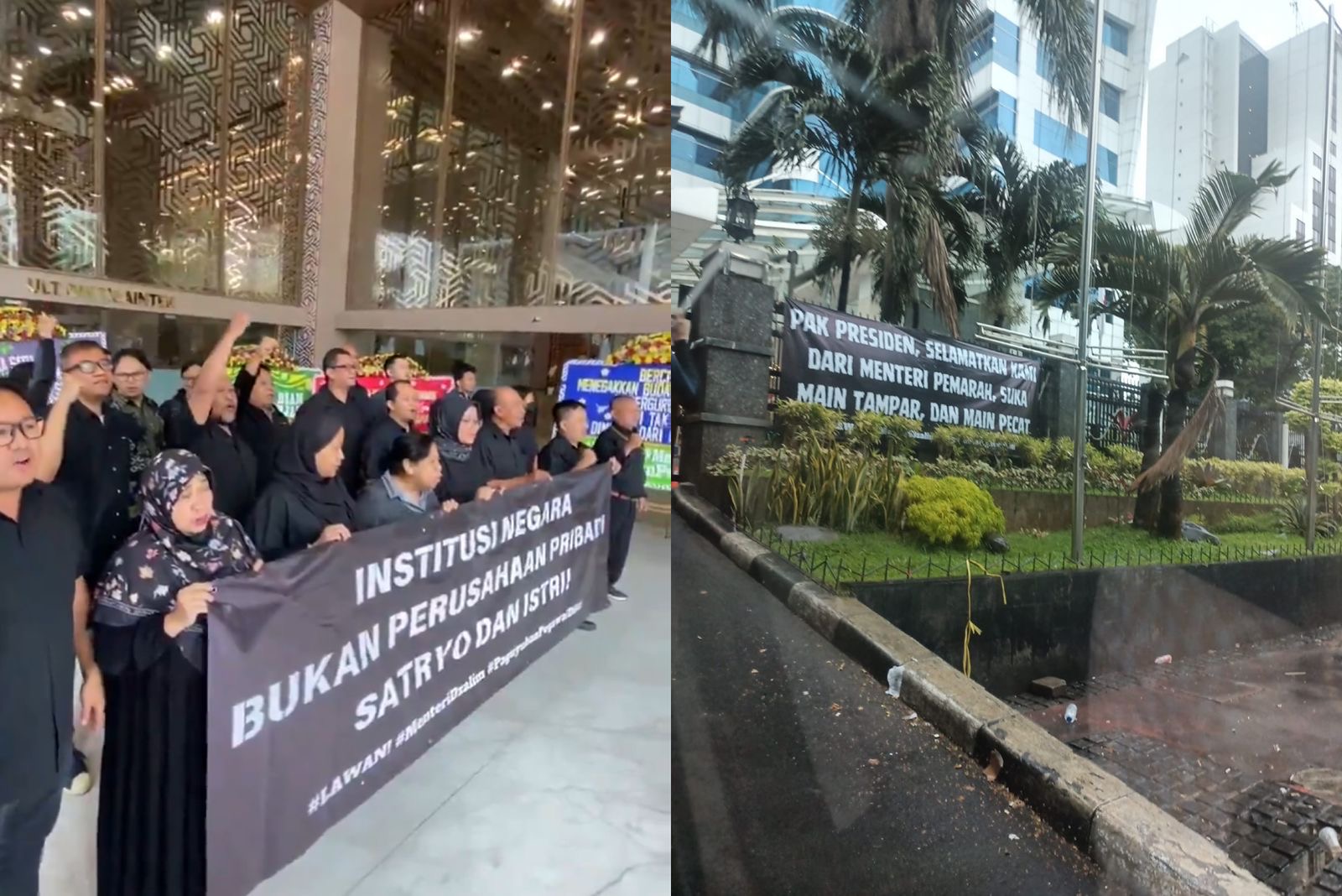Ratusan Pegawai Kemendikti Saintek Gelar Aksi Protes, Tuntut Keadilan untuk Rekan Kerja