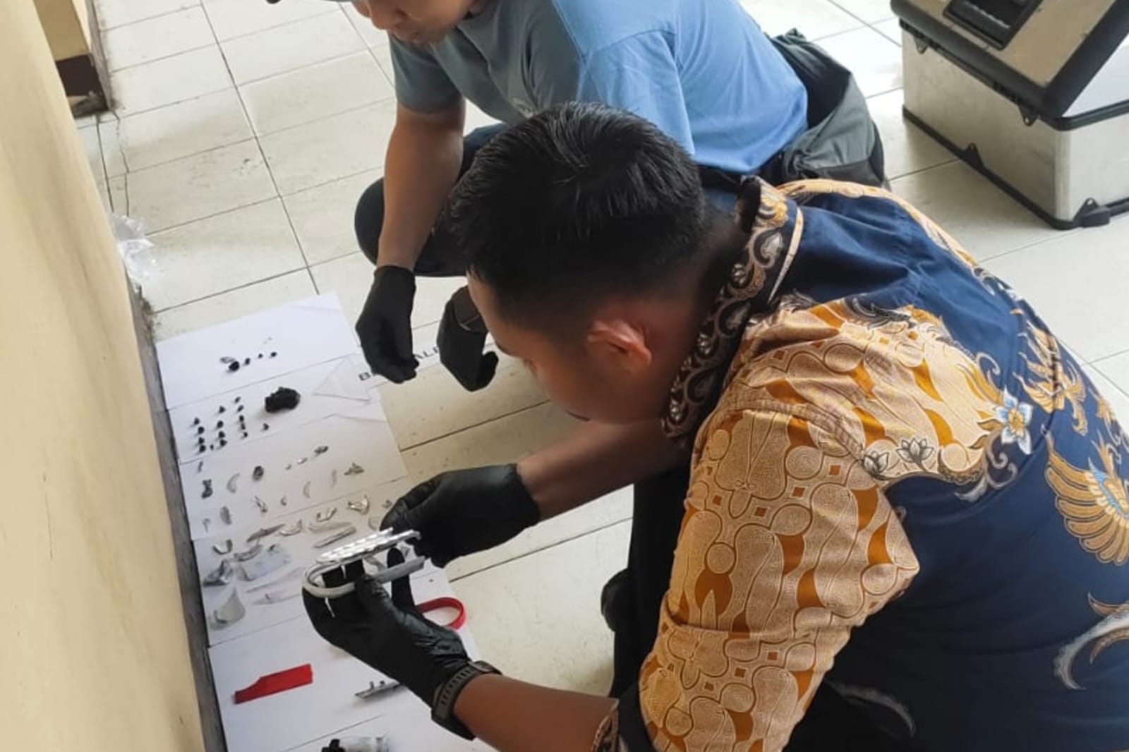 Terluka Akibat Ledakan Benda Asing, Seorang warga Siantan Hulu Dilarikan Kerumah Sakit