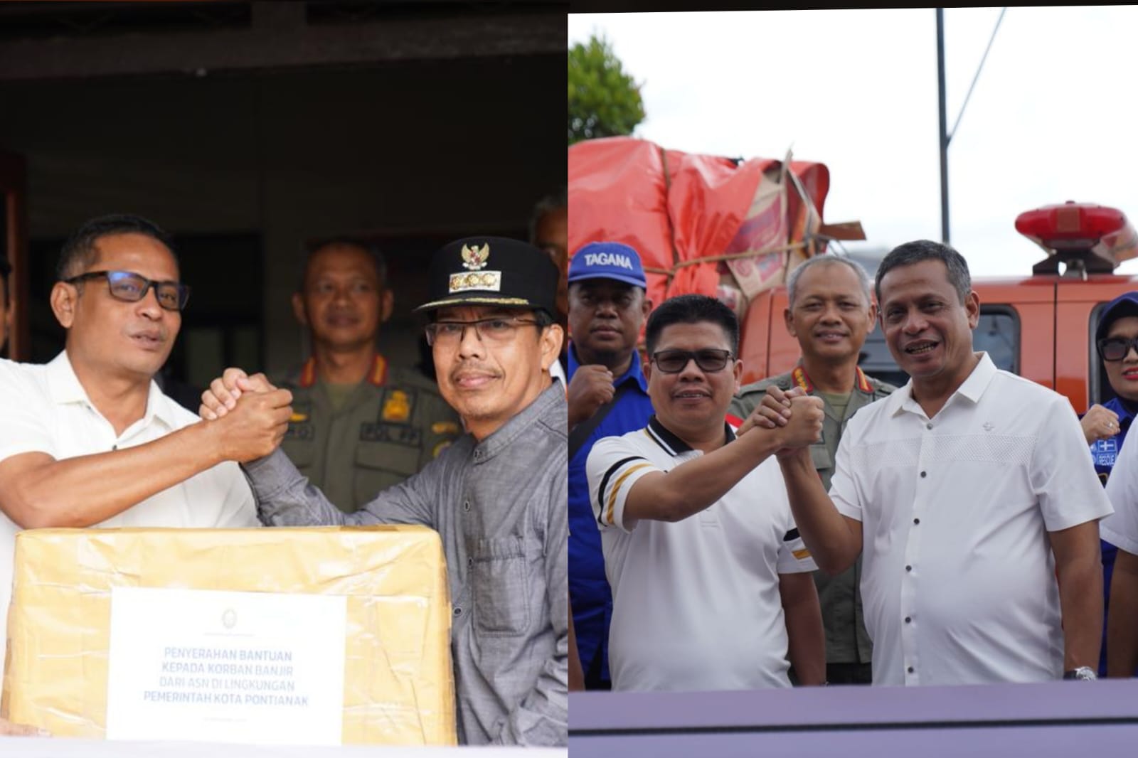 Pemkot Pontianak Kirim Bantuan untuk Korban Banjir di Mempawah dan Sambas