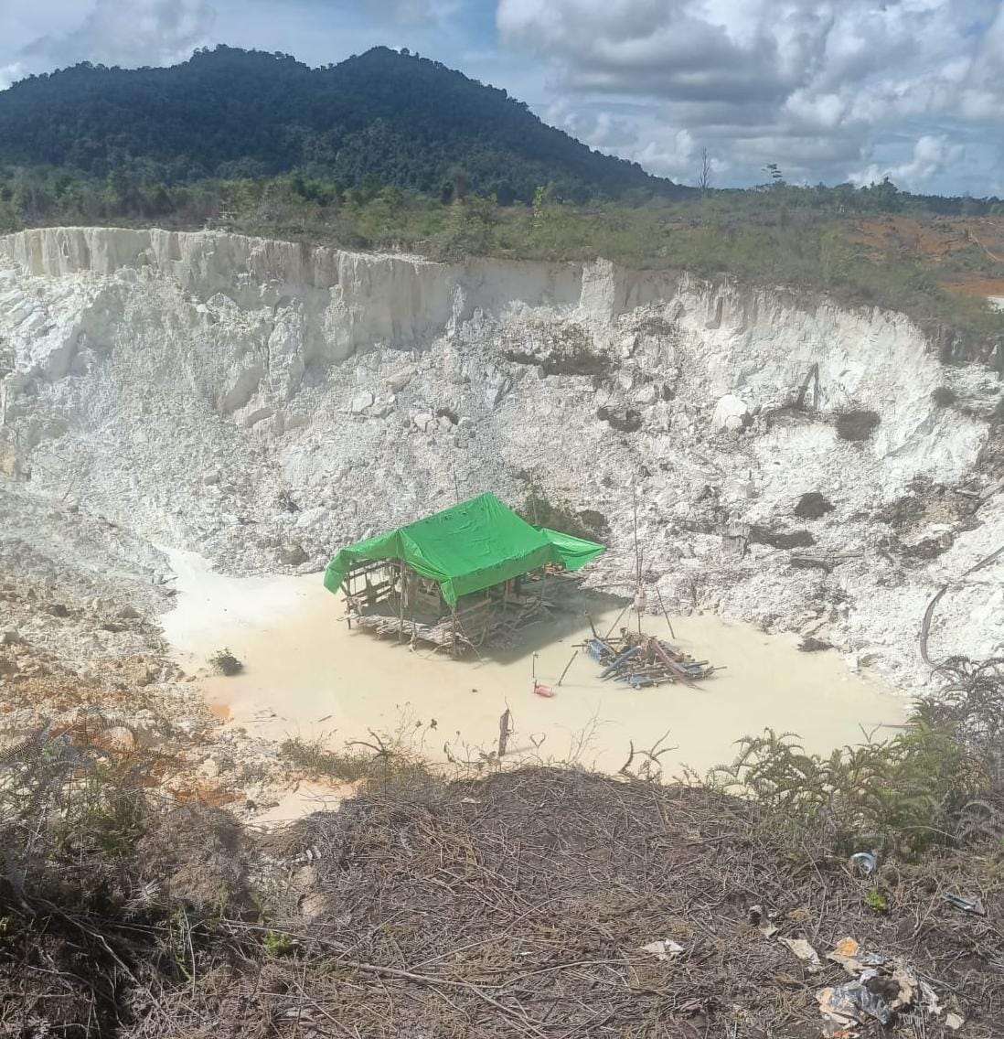 Aktivitas PETI Diduga Kuat Masih Terjadi di Selakau Sambas