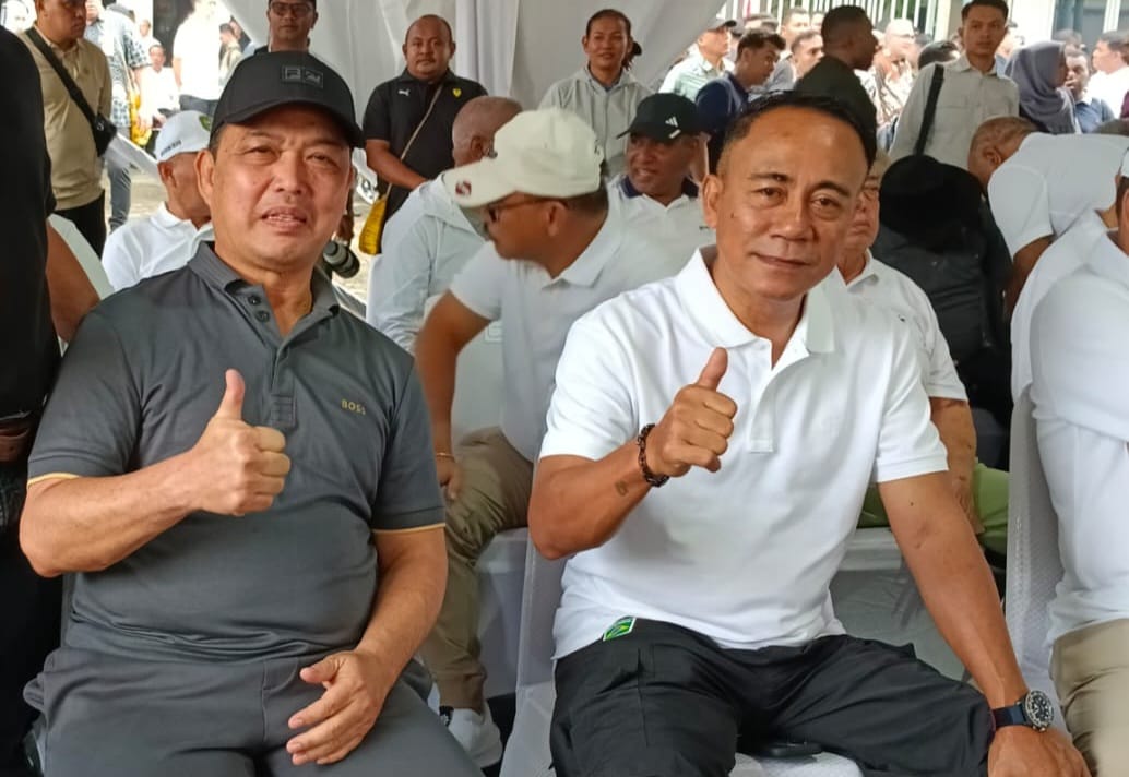 Norsan-Krisantus Siapkan Fisik Hadapi Retret Kepala Daerah Se Indonesia