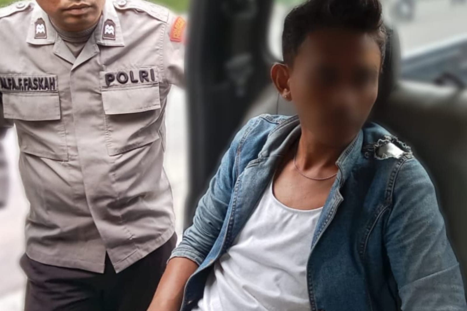 Polsek Pontianak Selatan Tangkap Pria Diduga Lakukan Pungutan Liar di Parkiran Indomaret