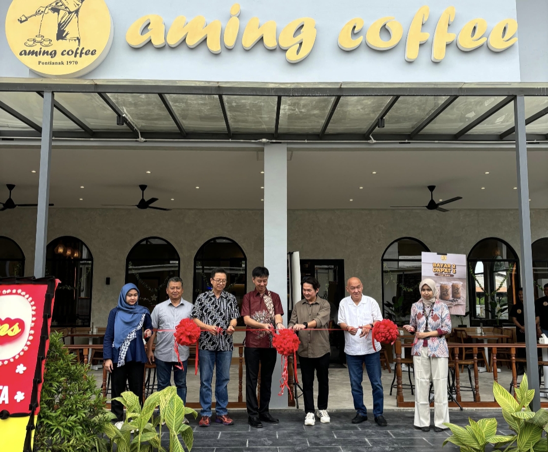 Aming Coffee Go Nasional, Resmikan Cabang Baru di Pasar Kota Pondok Gede
