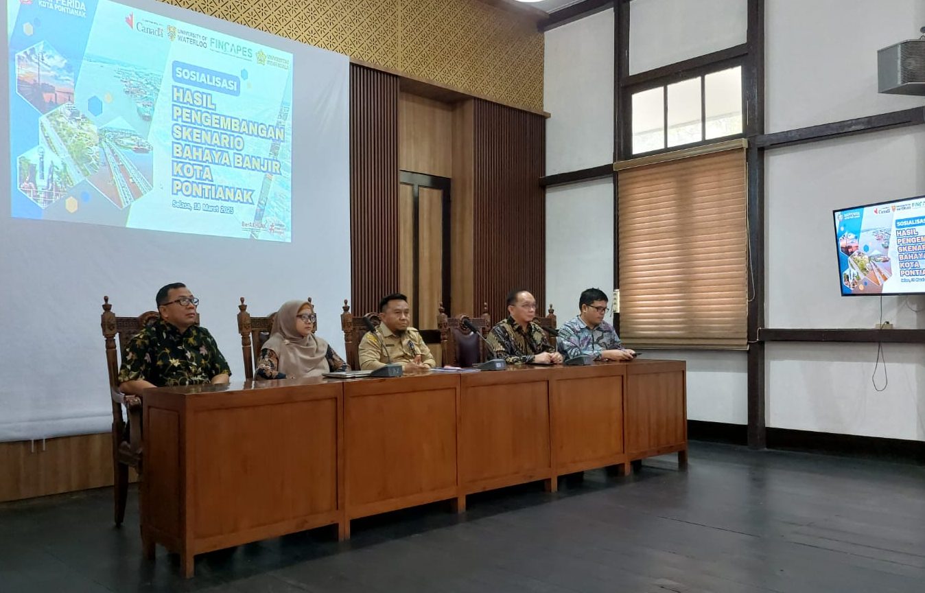 Pemkot Pontianak Perkuat Mitigasi Banjir Berbasis Riset