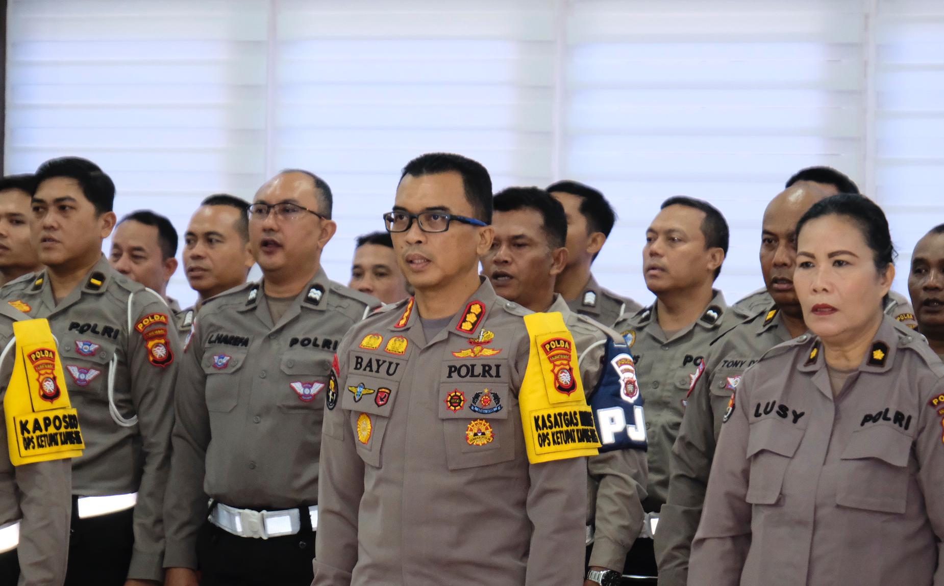 Polda Kalbar Mode Pengamanan Maksimal Jelang Idul Fitri 1446 H