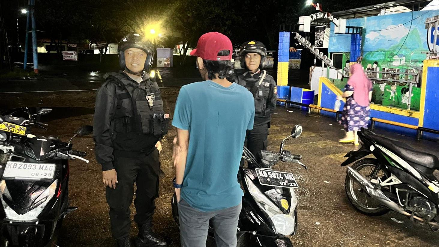 Guna Cegah Premanisme, Polres Kubu Raya Tingkatkan Patroli di Titik Rawan