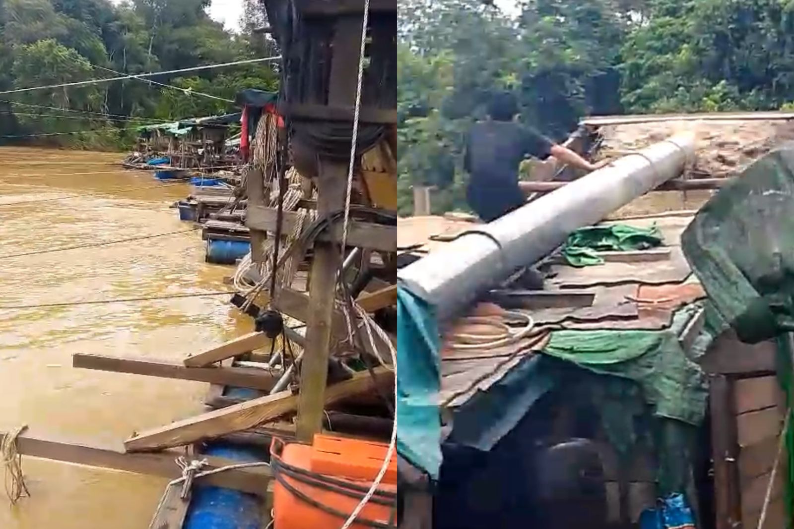 Tambang Ilegal di Binua Nahaya Landak Merajalela, WALHI: Pemodal Tak Takut Aparat