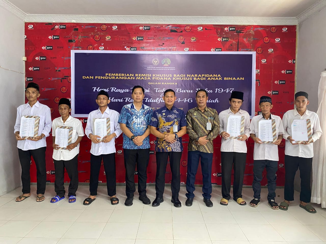 359 Warga Binaan Lapas Ketapang Mendapat Remisi Khusus