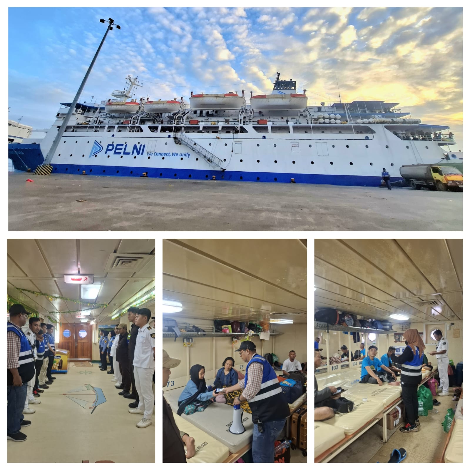 Insiden Kapal MV ICON CORINTUS Kandas di Alur Pelayaran Pontianak, KM Bukit Raya Tertahan