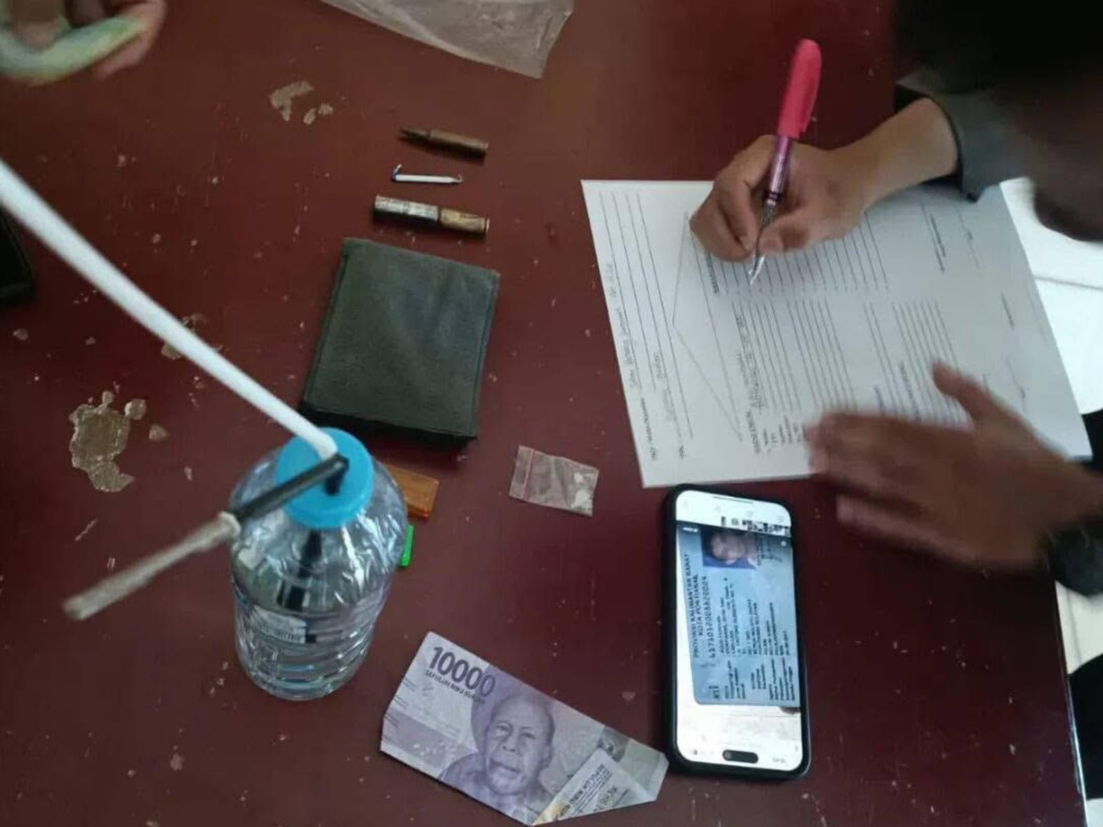 Polisi Tangkap Pria Diduga Gunakan Sabu di Pontianak Selatan
