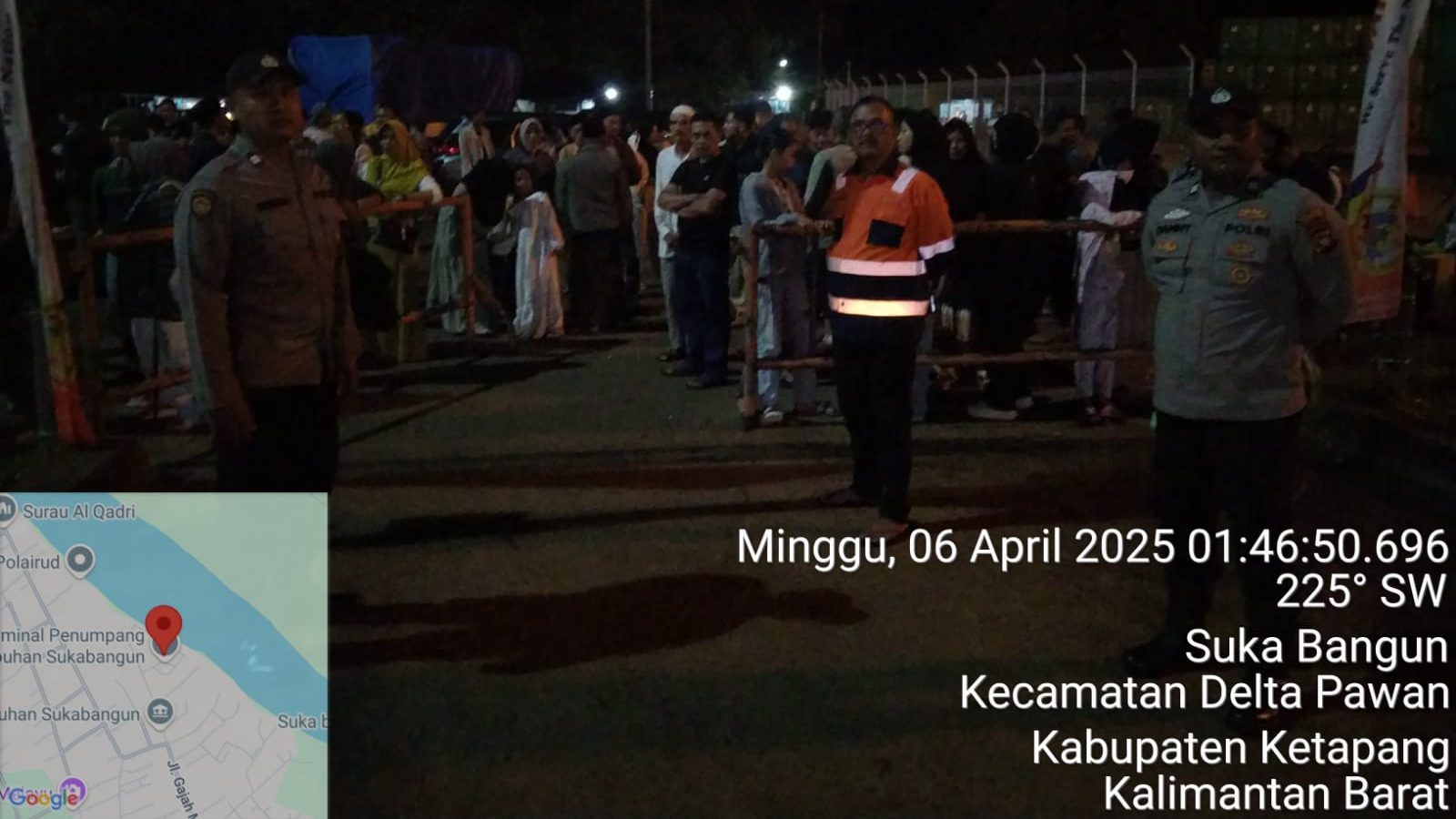 Puncak Arus Balik Lebaran Di Pelabuhan Sukabangun Melonjak, Polisi Berikan Rasa Aman dan Nyaman