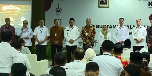 Pemkab Sambas Terbaik dalam Indikator Pencegahan Korupsi, Raih Peringkat Pertama KPK 2024