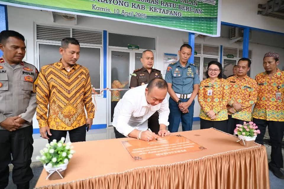 Bupati Ketapang Resmikan Pukesmas Ratu Berlian Khusus ODGJ dan Napza