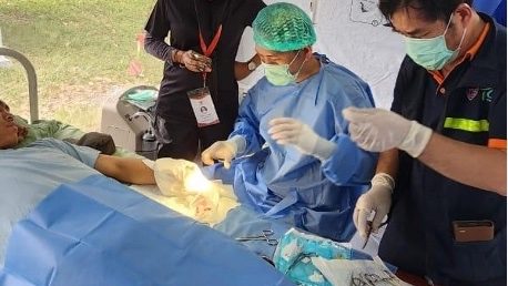 Satu Pekan Bertugas di Myanmar, Tim Medis Indonesia Layani Seribu Warga Terdampak Gempa