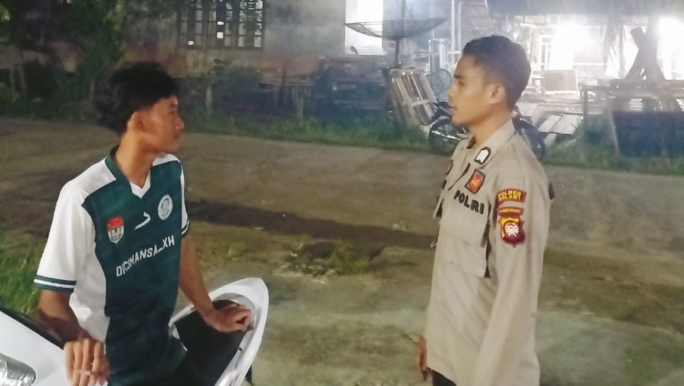 Polsek Sayan Gencarkan Patroli Malam Ciptakan Rasa Aman di Wilayah Kecamatan Sayan