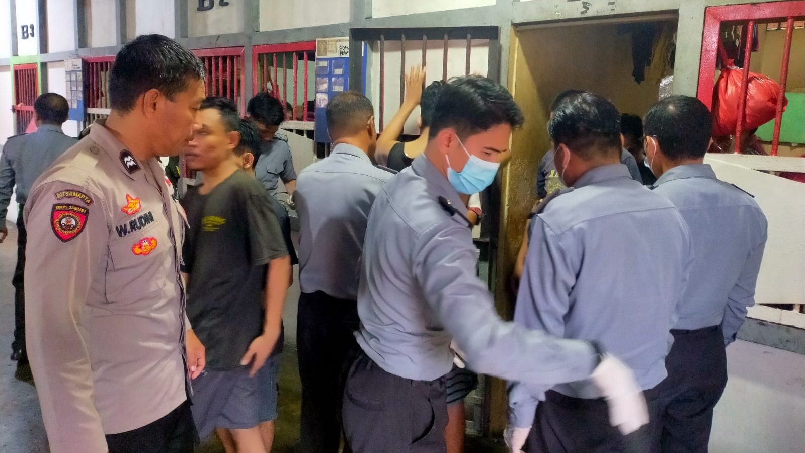 Penggeledahan Lapas Ketapang, Polsek Delta Pawan Temukan Situasi Aman dan Kondusif