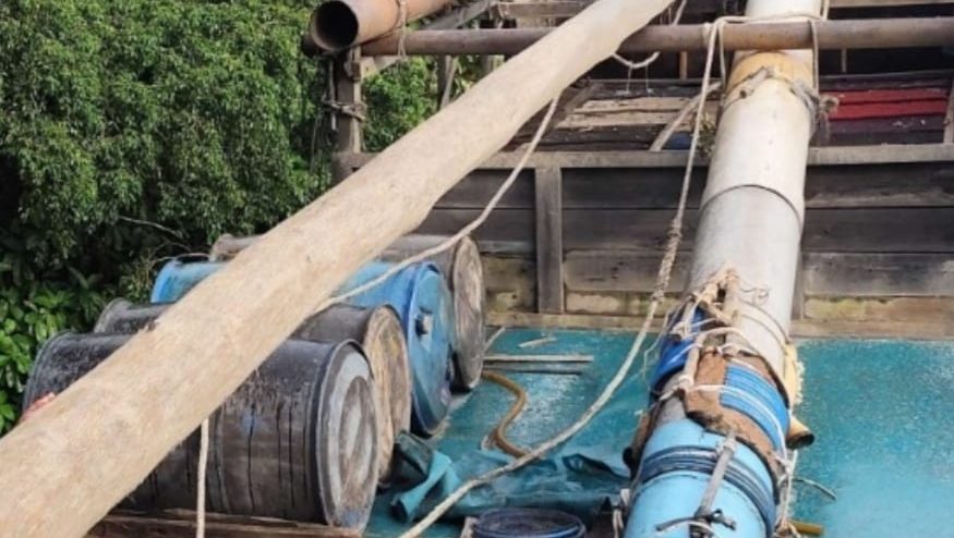 Jaringan PETI di DAS Kapuas Berani Lawan Larangan APH