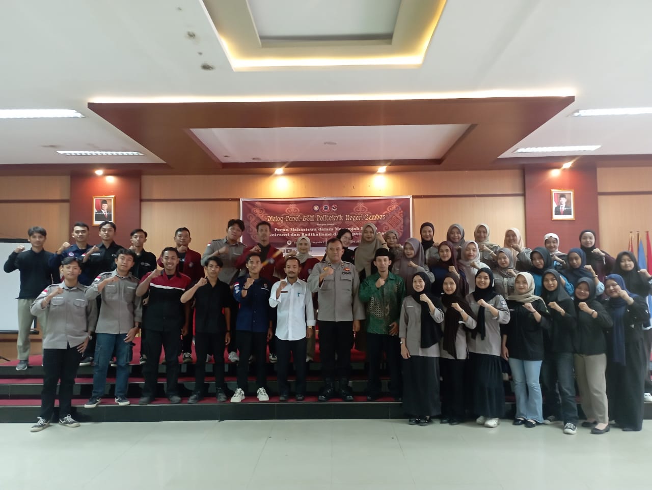 Mahasiswa Poltesa Nyatakan Sikap Tegas Lawan Intoleransi dan Radikalisme di Sambas