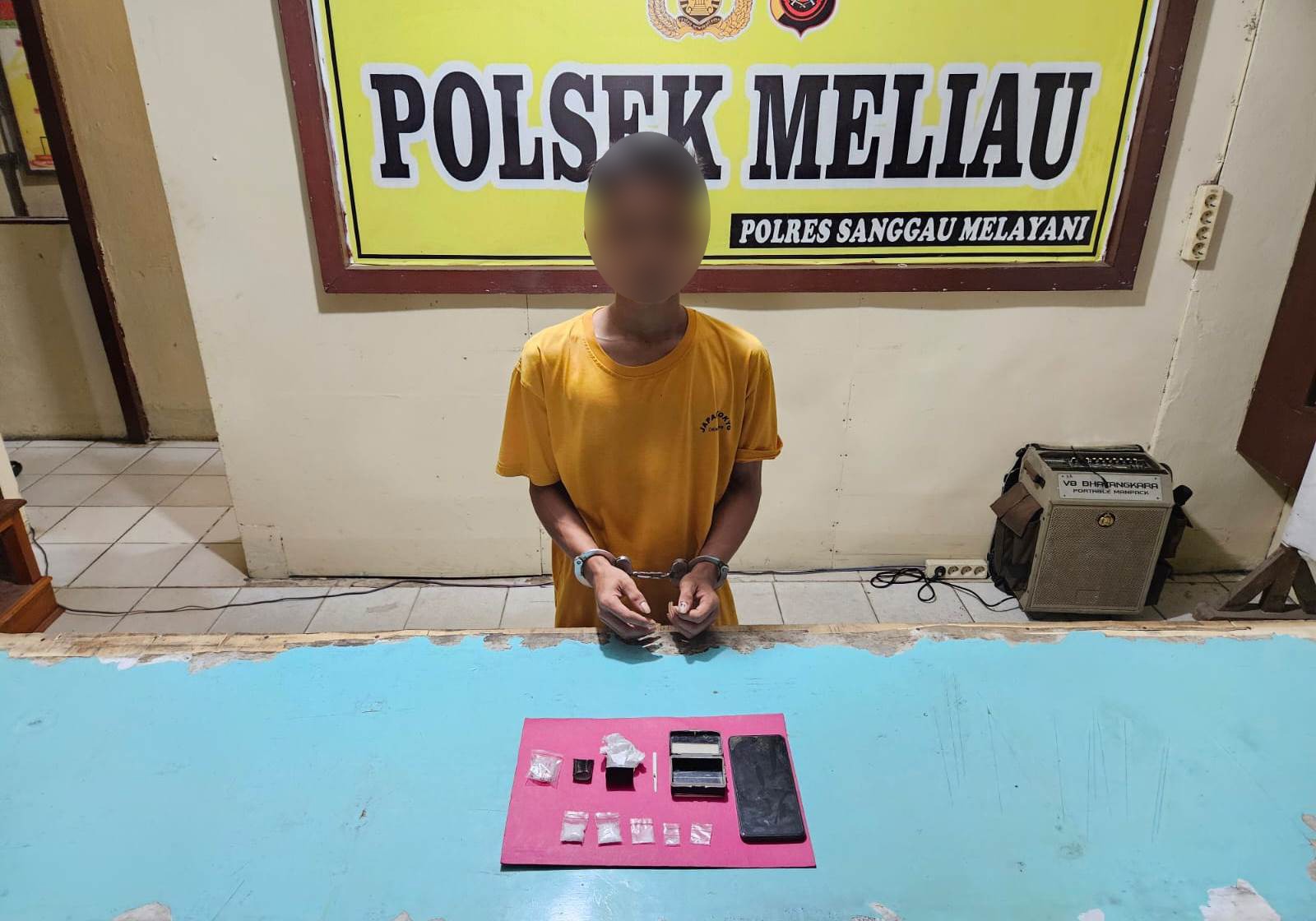 Miliki Sabu, Seorang Pemuda Di Meliau Diamankan Polisi