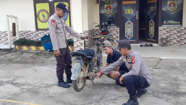 Polsek Sebangki Tertibkan Pengguna Knalpot Brong, Warga Sambut Positif