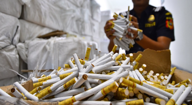 Penjual Rokok Ilegal di Pontianak Ditangkap, Polisi Sita 32 Dus Rokok Tanpa Cukai