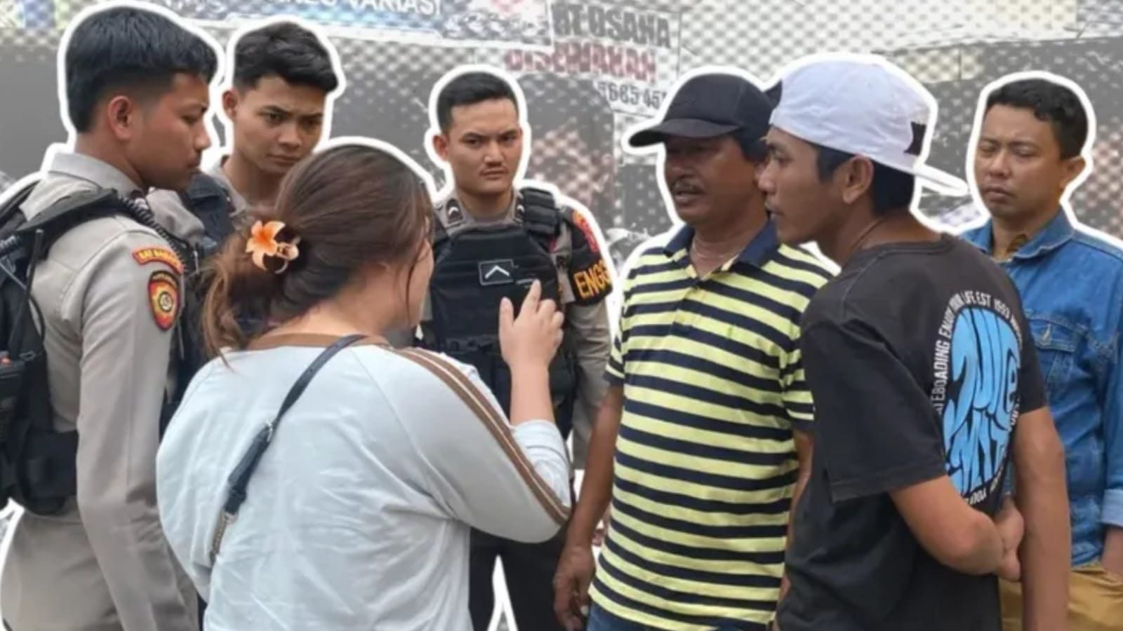 Tim Enggang Polresta Pontianak Amankan Pelaku Pemalakan di Depan Indomaret