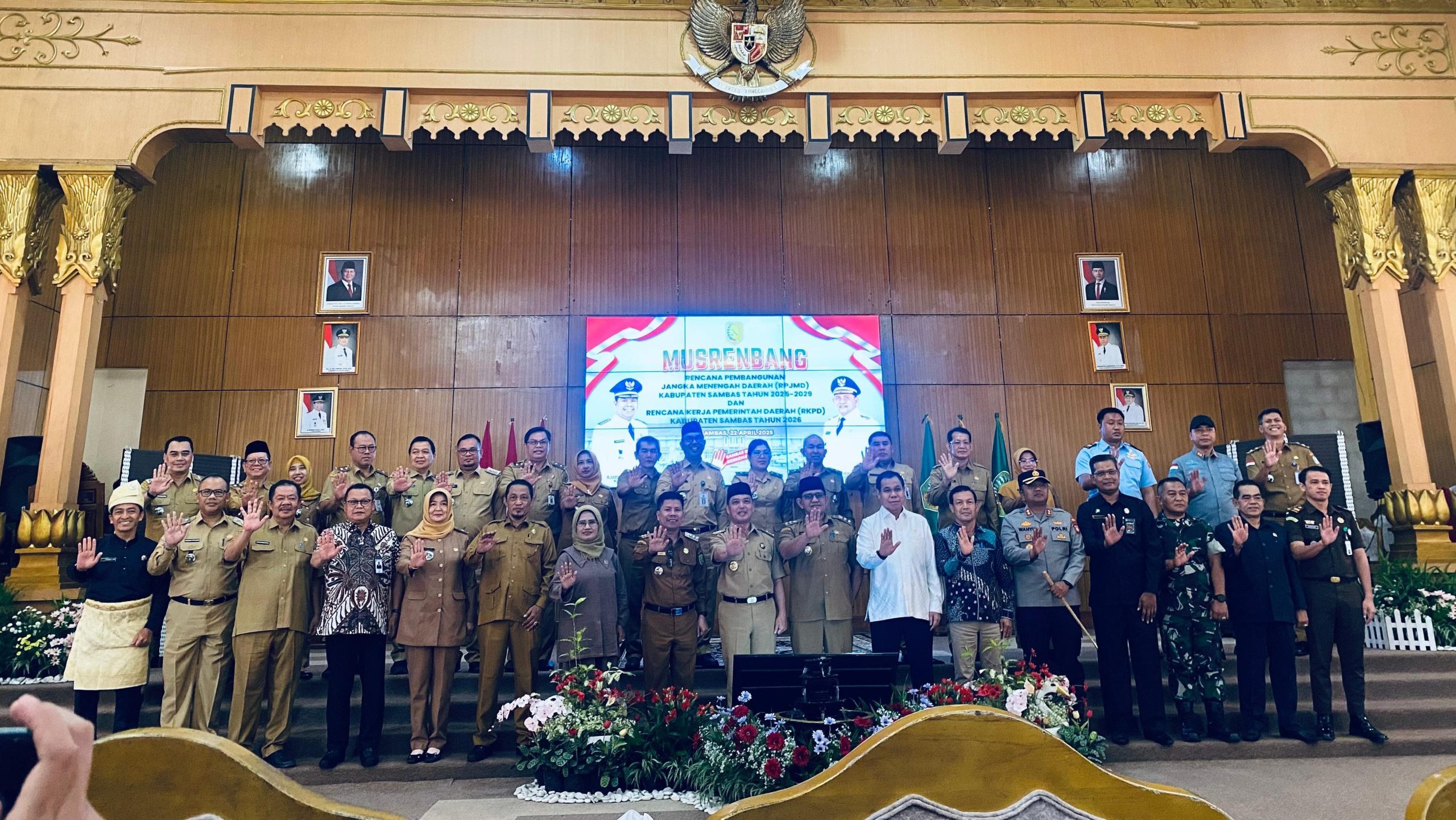 Bupati Satono Buka Musrenbang RPJMD 2025-2029: Arahkan Sambas Menuju Kabupaten Berkah dan Berkemajuan