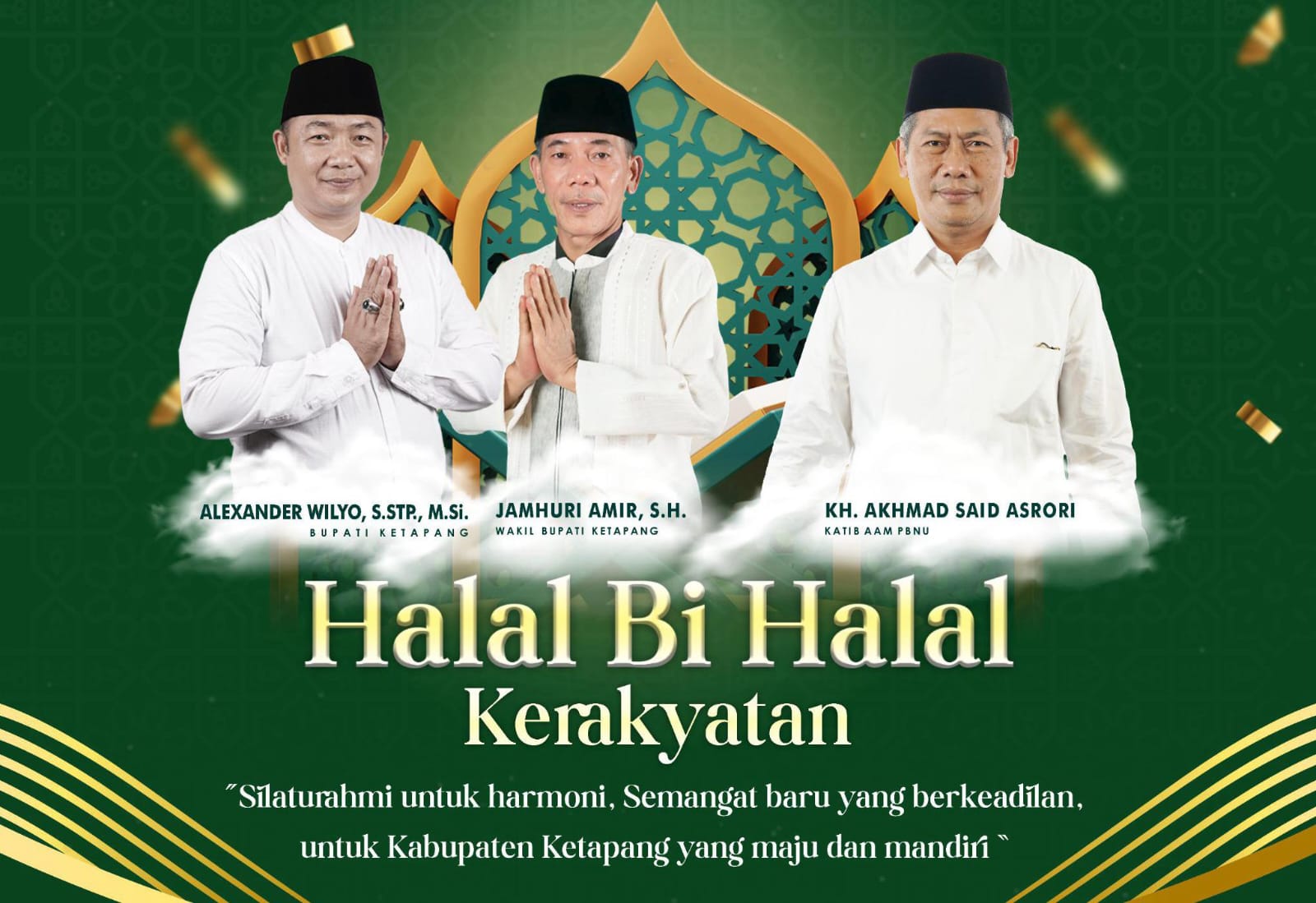Bupati Ketapang Ajak Masyarakat Ketapang Hadiri Halal Bihalal Kerakyatan